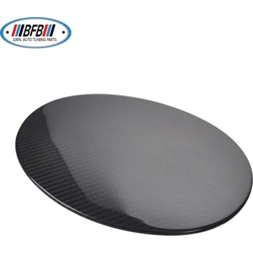BFB 1Piece Gas Tank Fuel Oil Cap Cover Trim Add on style Dry Carbon For Alfa Romeo Giulia 2017