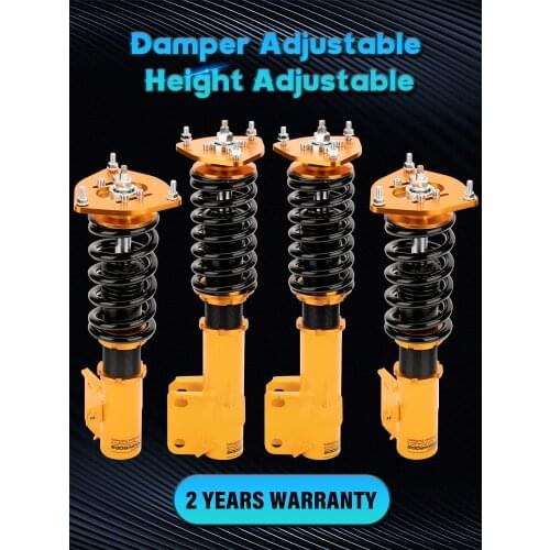 4pcs Coilover Suspension Kits for Subaru Impreza WRX GC8 1993-2001 Adjustable Damper Shock Absorber