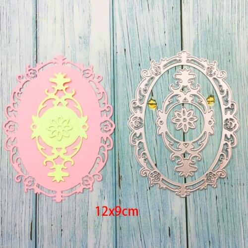 Round background decoration Metal Cutting Dies for DIY Scrapbooking Album Paper Cards Decorative Crafts Embossing Die Cuts