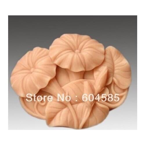 New Morning Glory Craft Art Silicone Soap mold Craft Molds DIY Handmade soap molds