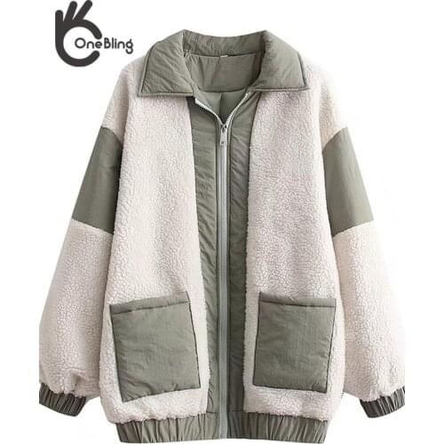 ONEBLING Women's Parkas With Fur