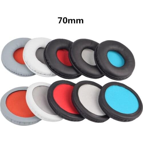 Original Quality 70mm foam ear pads cushions for SONY MDR-ZX600 MDR-ZX660 headphones