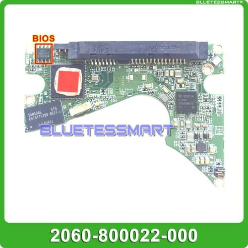 HDD PCB logic board printed circuit board 2060-800022-000 REV P2 for WD 2.5 SATA hard drive repair data recovery