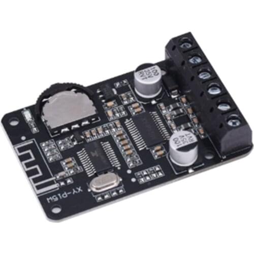 20W Stereo Bluetooth Power Amplifier Board 12V / 24V High Power Digital Power Amplifier Board XY-P15W Without Shell