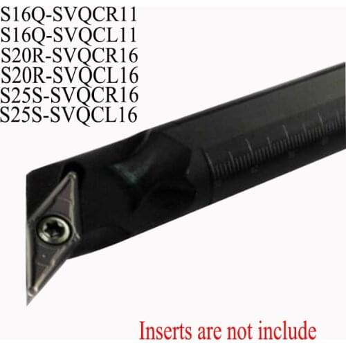 S16Q-SVQCR11/S16Q-SVQCL11/S20R-SVQCR16/S20R-SVQCL16/S25S-SVQCR16/S25S-SVQCL16 Lathe Turning Tool Holder Boring Bar cnc tool