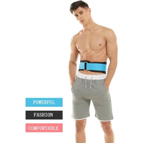 Training Fitness Protector Belt Weight Lifting Nylon EVA Squat Weightlifting Belt Lower Back Support Gym Bodybuilding Squats