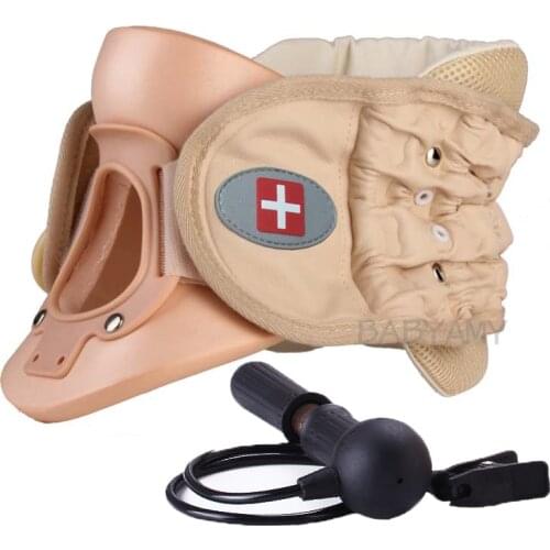 CR-802 Cervical Vertebra Brace Air Traction Therapy Item Belt Neck Pain Release Support neck cervical traction device
