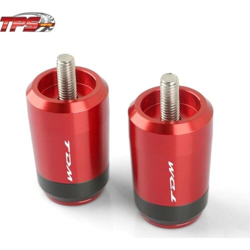 For YAMAHA TDM900 TDM 900 900A TDM850 TDM 850 Motorcycle Accessories 7/8'' 22MM Handlebar Grips Handle Bar Cap End Plugs