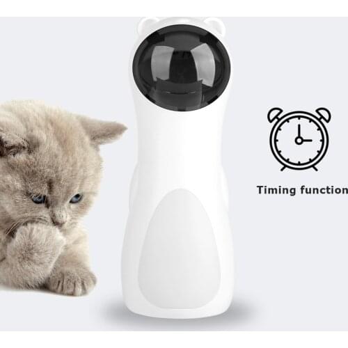 Automatic Cat Toys Interactive Smart Teasing Pet LED Laser Funny Handheld Mode Electronic Pet for All Cats Laserlampje Kat
