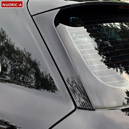 Car Rear Window Flank Tail Spoiler Decoration Cover Trim For Audi Q5 2018 2019 Automotive Exterior Styling Accessories