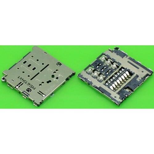 ChengHaoRan 1 Piece NEW memory card holder connector for samsung A8 A8000 A8009 tray slot socket replacement module.KA-188