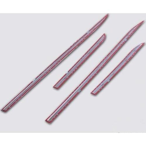 For 2015 2016 2017 2018 Hyundai Creta IX25 Car Door Body Side Molding Trim Cover Protector Strip Scuff Guard Car Accessory