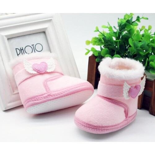 Baby Girl Snow Boots Children Girl Boot Winter Warm Plush Rabbit Princess Shoes Kids Sneaker Lovely Soft Boots