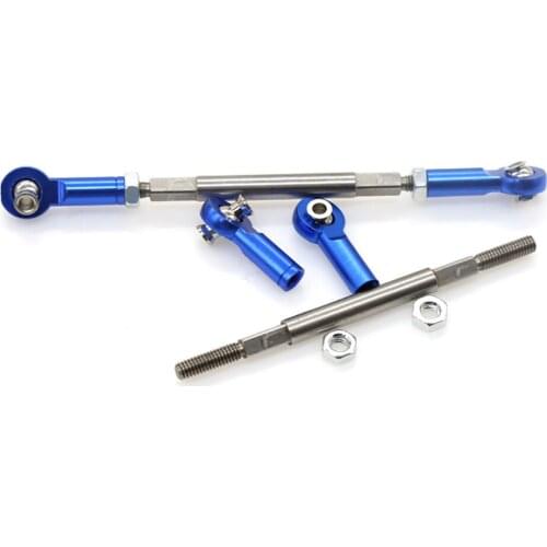 For 1/7 Unlimited Desert Racer Steering Rod 8547 Stainless Steel Adjustable UDR Front Steering Rod