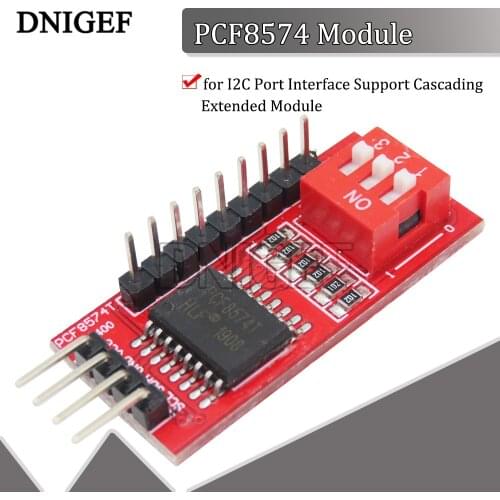 DNIGEF 1 PCS PCF8574 PCF8574T I\O for I2C Port Interface Support Cascading Extended Module
