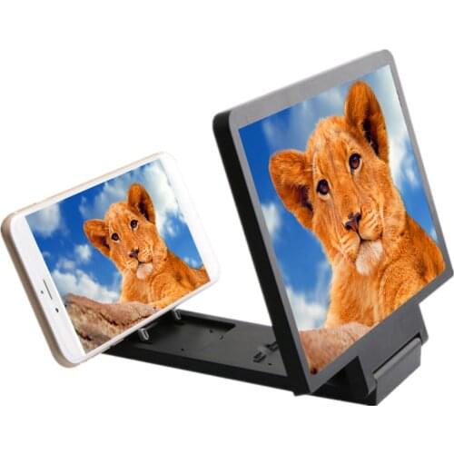 F1 8.2 inch HD Phone Screen Magnifier 3D Phone Screen Amplifier Enlarger for Iphone Huawei Mobilphone