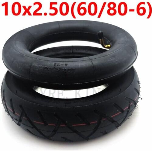 Hot Sale 10x2.50 Inner Outer Tyre 60/80-6 Wheel Tire 10*2.50 Inflation Tire for Electric Scooter Parts