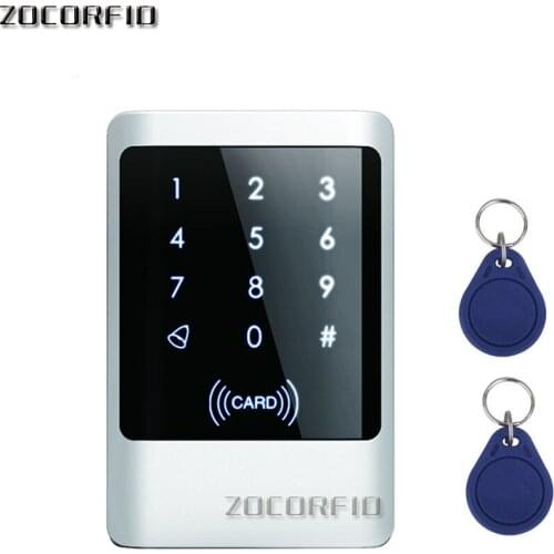 IP68 Waterproof Outdoors Use Metal Stainless steel Reader 2000Users WG input and output security RF Access Control Keypad