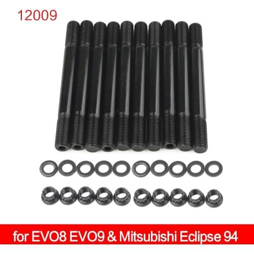 207-4203 Head stud kit for Mitsubishi EVO8 EVO9 & for Eclipse 94-up 4G63 7-bolt 11mm 12009