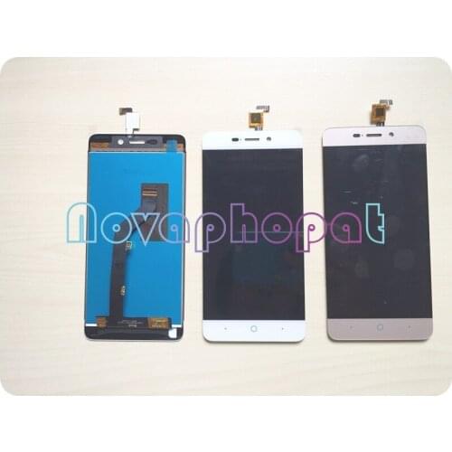 Novaphopat 100% Tested Black/White/Golden Sensor For ZTE Q519T LCD Display Touch Screen Digitizer Full Assembly
