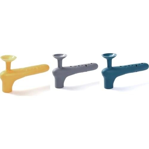 New 3 Colors Anti-collision Silicone Door Knob Covers Handle Sleeve Gloves Protector For Household Bedroom Living Room