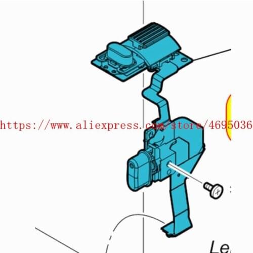 New original zoom video Key keypad Button Flex Cable for Sony HDR-PJ675 PJ675 video Camera Repair Part