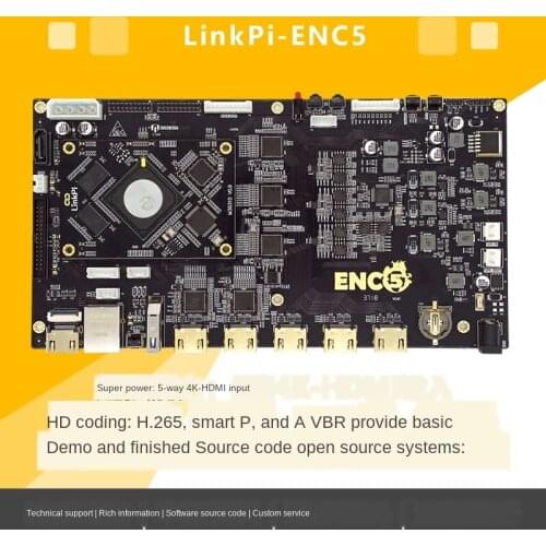 5-Way 4K Encoder Live HDMI Hi3531d Open Source