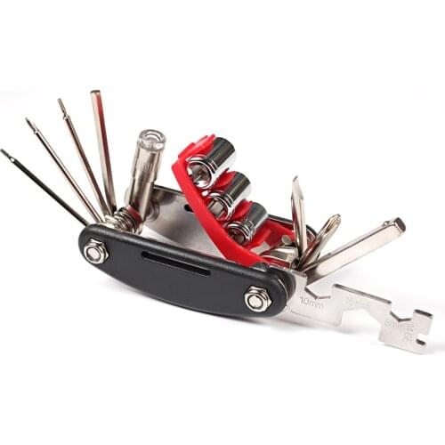 EDC folding utility utility spanner,Multi-functional knife,Multi-functional combination of outdoor bicycle repair tools