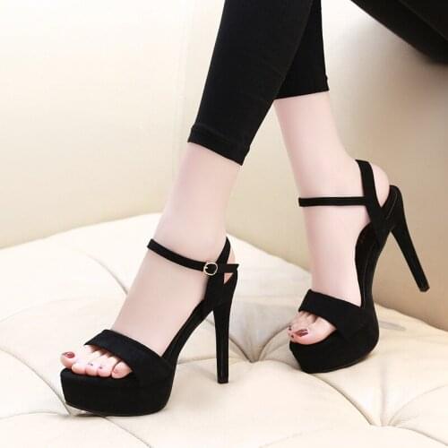 Pumps shoes Women Super high heel stiletto sandals 2021 sexy nightclub cross straps sandals heel women summer wedding shoes