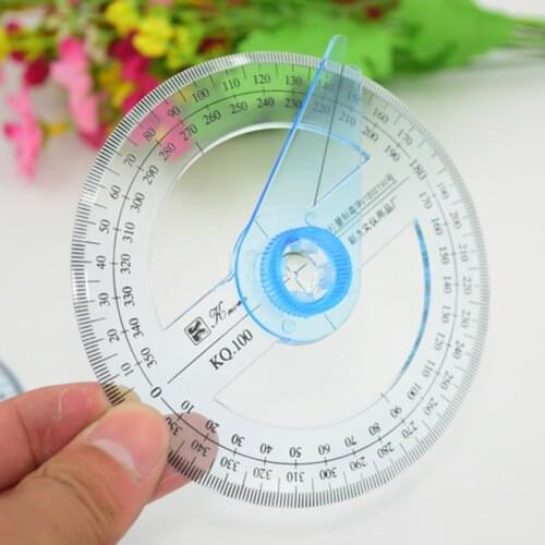 Pointer Angle Finder Meter Mesurement Gauge Swing Ruler Protractor All Circular Wood Measure Ruler Profile Marking Tool