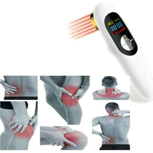 Body Pain Relief Handy Cure Device Red Light therapy Home Use Physiotherapy Pulse Laser Relief Rehab Healthcare Relaxation