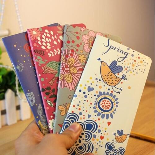 1PC Small Vintage Pocket Kraft Blank Notebook And Journals Diary Memo Planner Graffiti Drawing Sketchbook For Kids Stationery