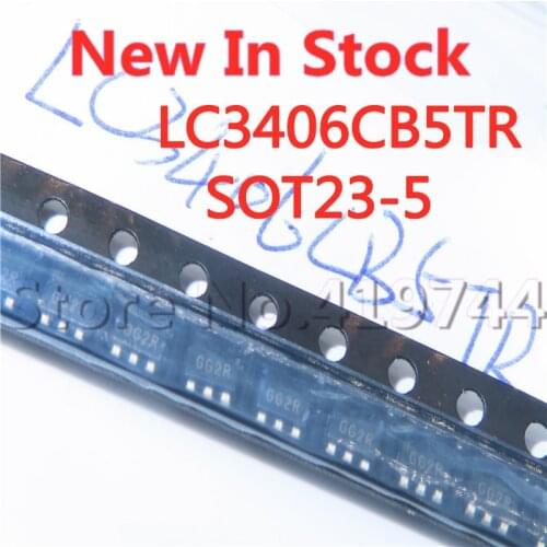 10PCS/LOT Quality 100% LC3406CB5TR LC3406 SOT-23-5 Synchronous Buck Converter Chip In Stock New Original