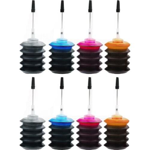 30 ML Refill Dye Ink Kit for Epson for Canon for HP for Brother for Lexmark for DELL Inkjet Printer CISS Cartridge Printer