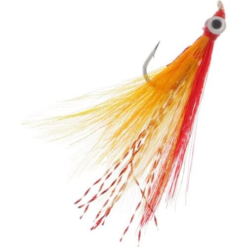 Minnow Fly Fishing Flies Assortment Saltwater and Bass Flies Dry Flies for Outdoor Fishing Equipment Accessories