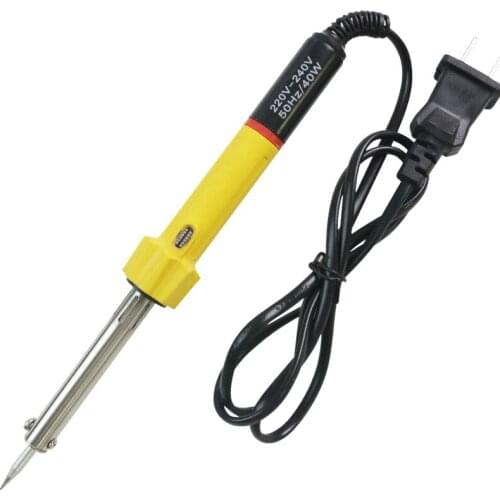 Electric Soldering Iron Hand Welding Solder Tool Fast Heating Lightweight Handle 220V 30W 40W 60W