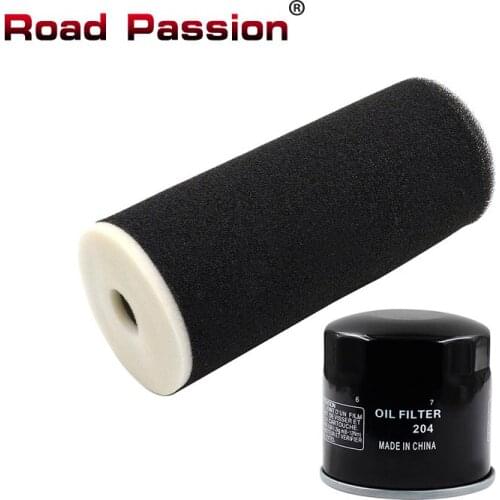 Road Passion Motorcycle Air Filter & Oil Filter Kit For YAMAHA Grizzly 660 YFM660FA YFM660FG YFM660FGH 4x4 YFM660 FA 2007 2008