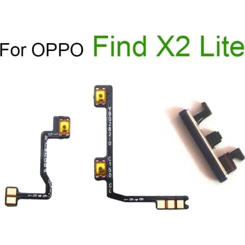 Power & Volume Flex Cable For OPPO Find X2 Lite Power Volume Side Button Flex Ribbon Replacement Parts