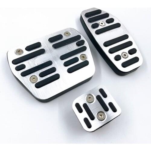 Aluminum Alloy Car pedal Gas Brake pedals Break Pedal For Nissan X-trail Xtrail Rogue T32 2014 - 2019 AT accessories