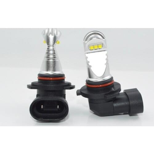 2pcs 9005 LED car fog lights 30W white 6000K 12V-24V HB3 led fog lamp led automobiles DRL led daytime running lights