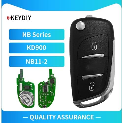 KEYDIY KD Remote NB11 Universal Multi-Functional Remote 2 Button NB Series Key For KD900 URG200 Remote Master Tool (5Pcs/Lot)