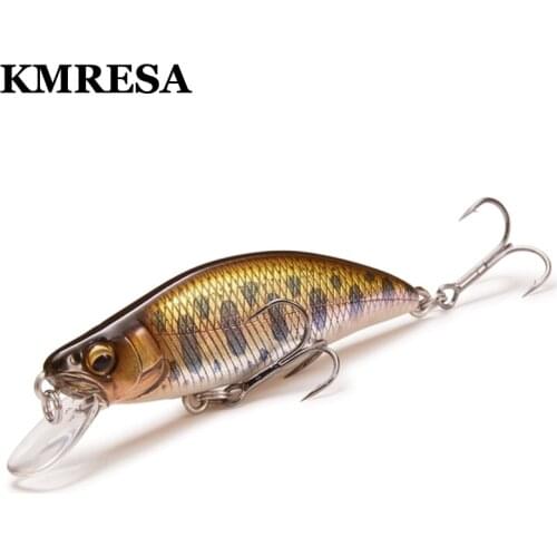 Japan Design High Quality Hard Fishing Lure MINNOW 46mm 4g Sinking Minnow Stream Fishing Lures For Perch Pike Trout Bass