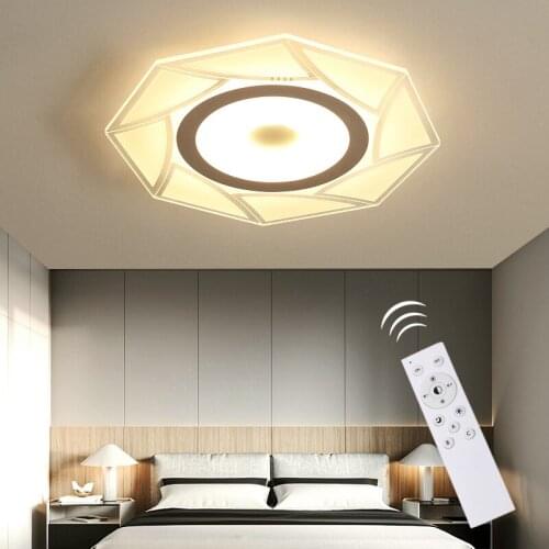 Modern LED Ceiling Light Large Bedroom Ceiling Lamps Lighting Fixtures Ultrathin Remote Control adjustale Lights For Living Room