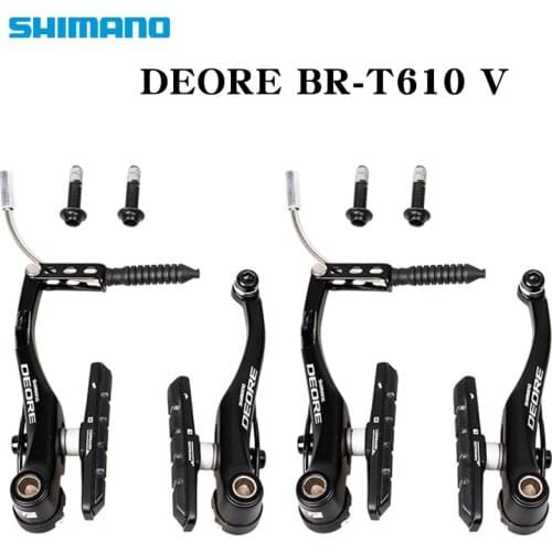 Shimano Original DEORE T610 biycle V brake T4000 V brake and T4000 V brake lever mountain bike road bike folding bike brake