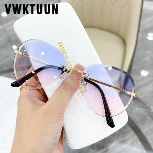 Женские солнцезащитные очки авиаторы VWKTUUN China At AliExpress