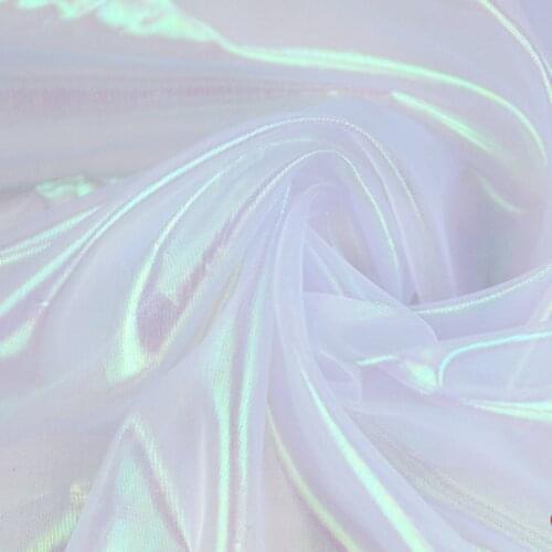 Width 150cm Colorful symphony liangsi gauze yarn colorful neon yarn costumes clothes transparent Fabric