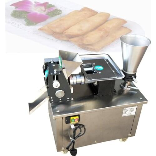 Factory price automatic dumpling machine 220V stainless steel samosa spring roll machine dumpling machine