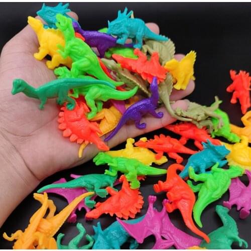 10pcs/set Mini Animals Dinosaur Simulation Toy Solid Dinosaur Model Action Figures Classic Ancient Collection For Boys Gift