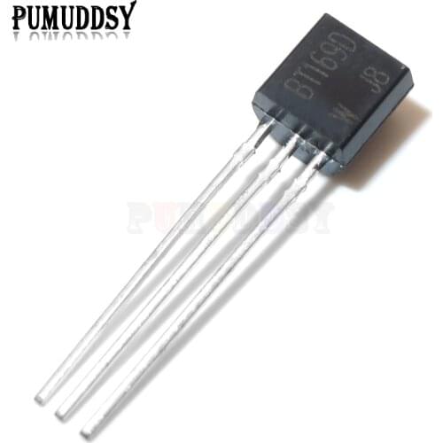 50PCS/LOT BT169D BT169 TO-92 Triacs Thyristor SCR 400V 9A 3-Pin SPT New TO92