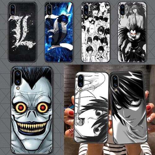 Death Note Anime L·Lawliet Phone case For Huawei Honor 6 7 8 9 10 10i 20 A C X Lite Pro Play black trend waterproof fashion back